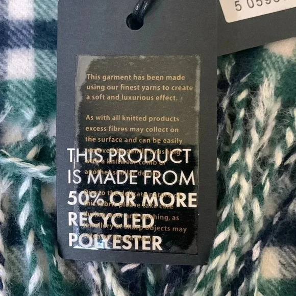 NWT Ted Baker London Checked scarf - Picture 7 of 10